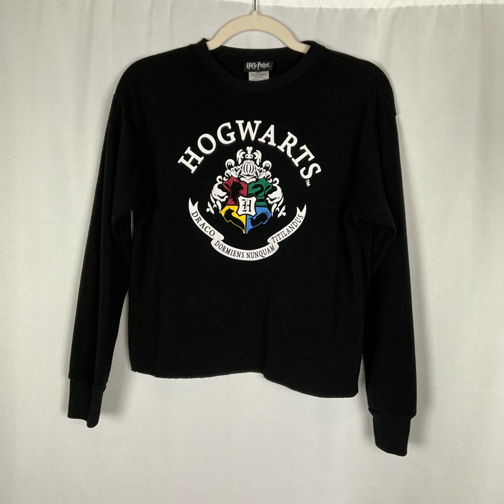 Harry Potter Hogwarts Cropped Crewneck Sz Small
